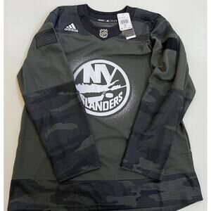 Adidas NHL New York Islanders Military Salute Jersey Camo EI2448 Men's Size 52